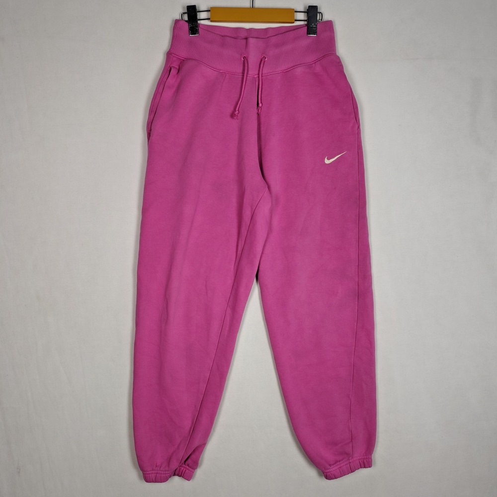 Nike Sportswear Phoenix Fleece High Waisted Sweatpants Pink XS DQ5887-615
